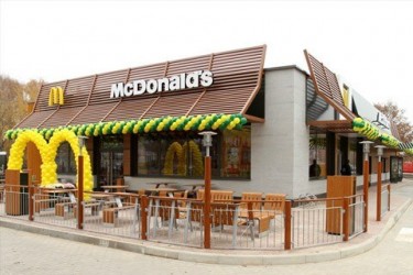 наши клиенты по наружной рекламе - McDonald's