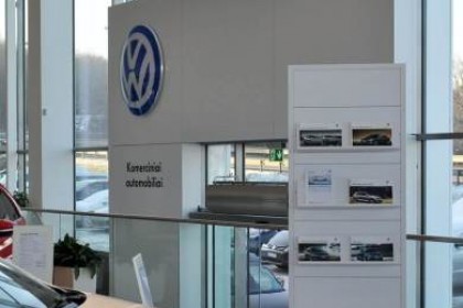 Дизайн наружной рекламы - Volkswagen пилоны