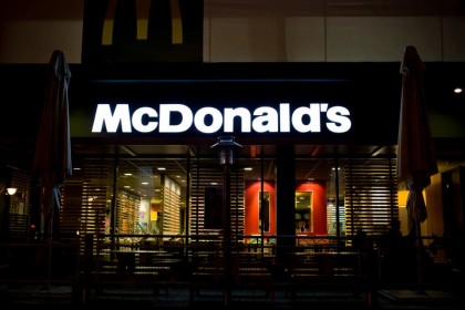 McDonald's - дизайн, производство, монтаж наружной рекламы